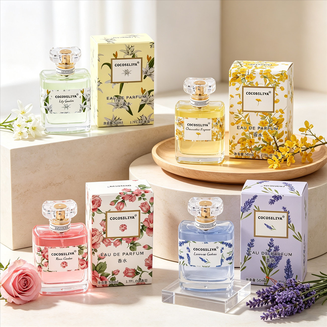 Women Bags Pack - Perfume For Women, 1.7oz X 2