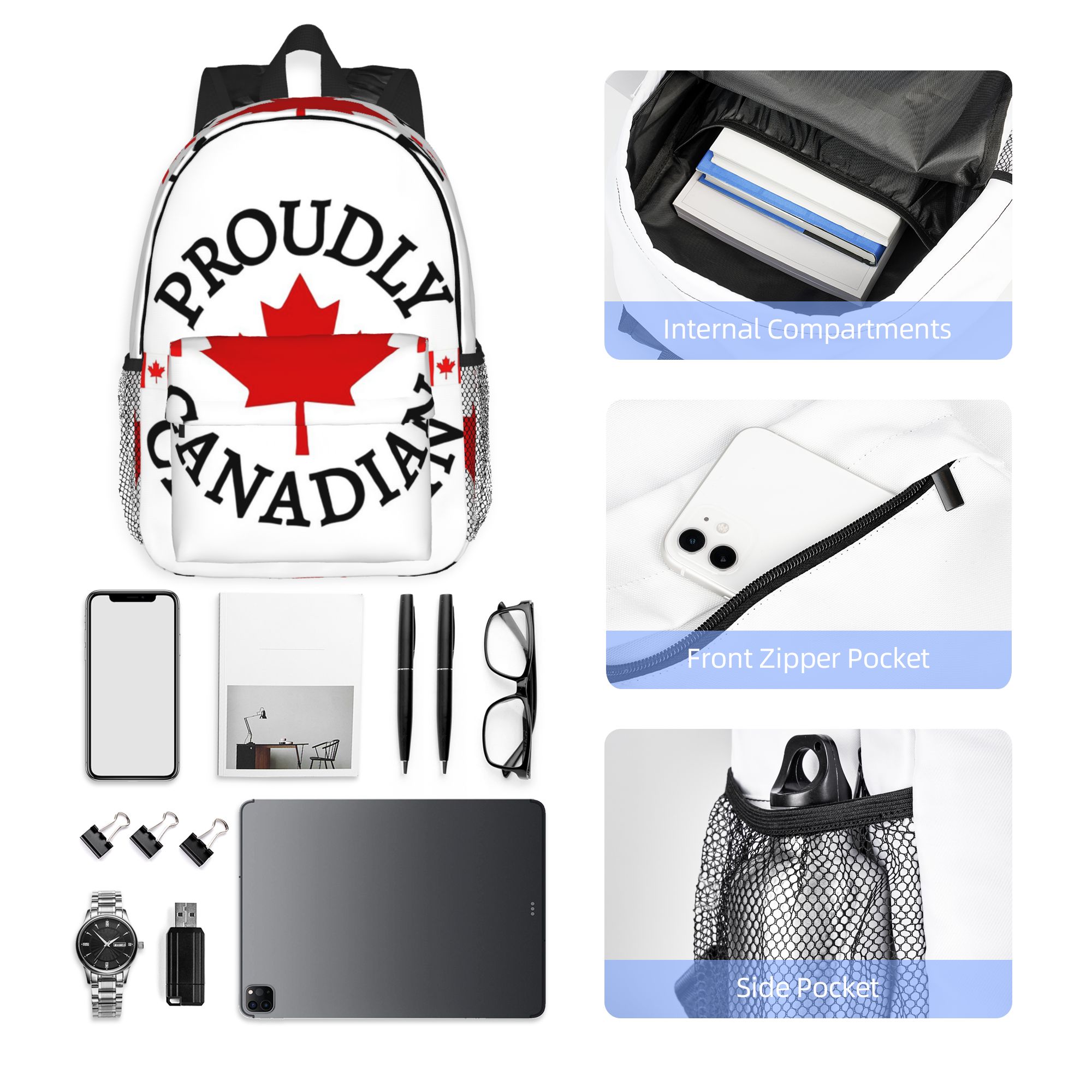Proudly Canadian with Maple Le - Women Bags Canada recension och pris