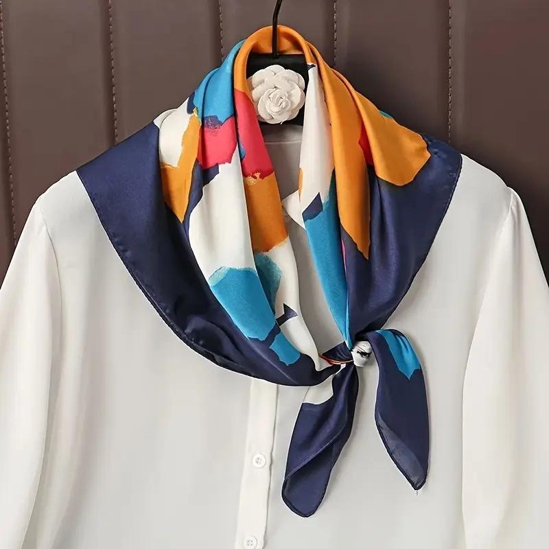 70*70cm Green Brown Scarf Wome - Women Bags Green recension och pris