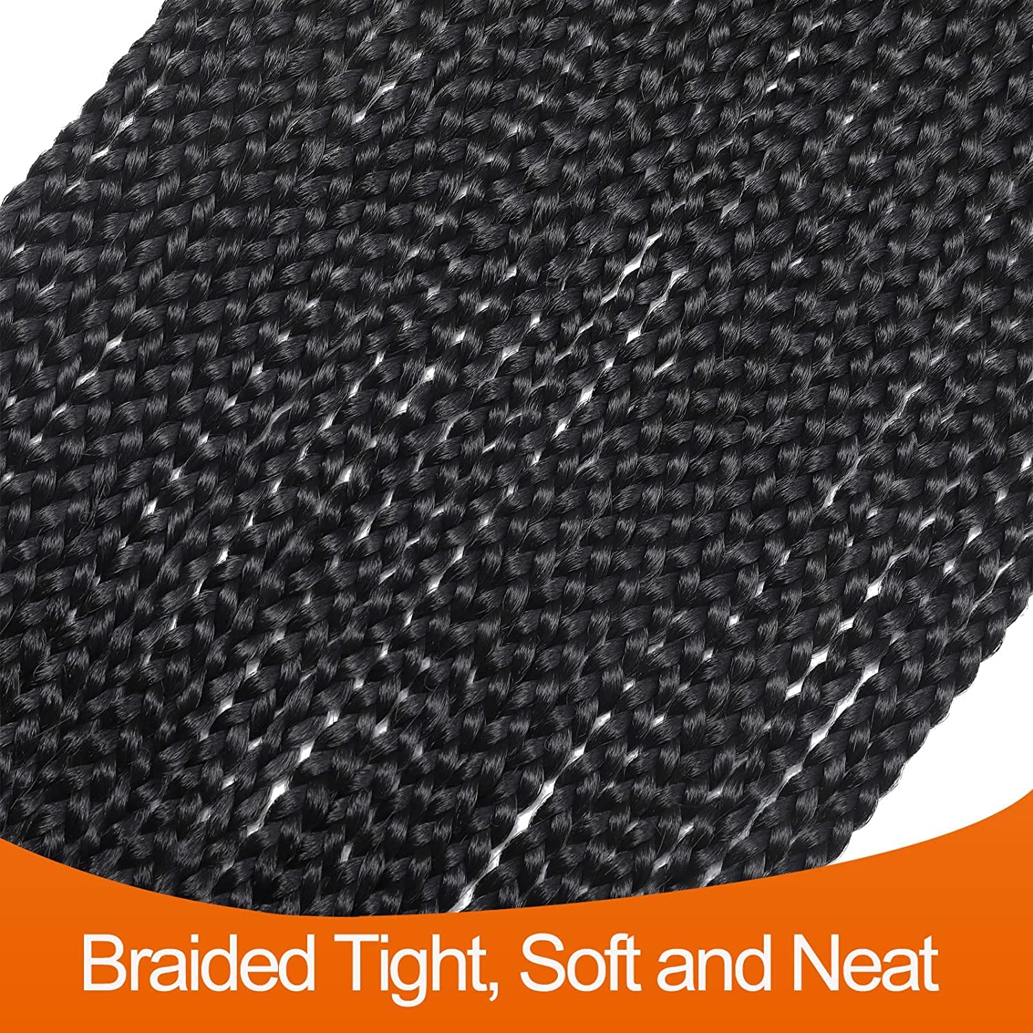 6 Packs Box Braids Crochet Hai - Women Bags Pack recension och pris