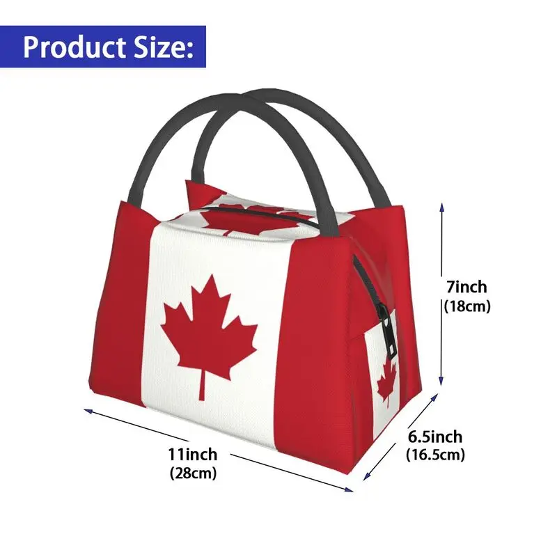 Flag Of Canada Insulated Lunch - Women Bags Canada recension och pris