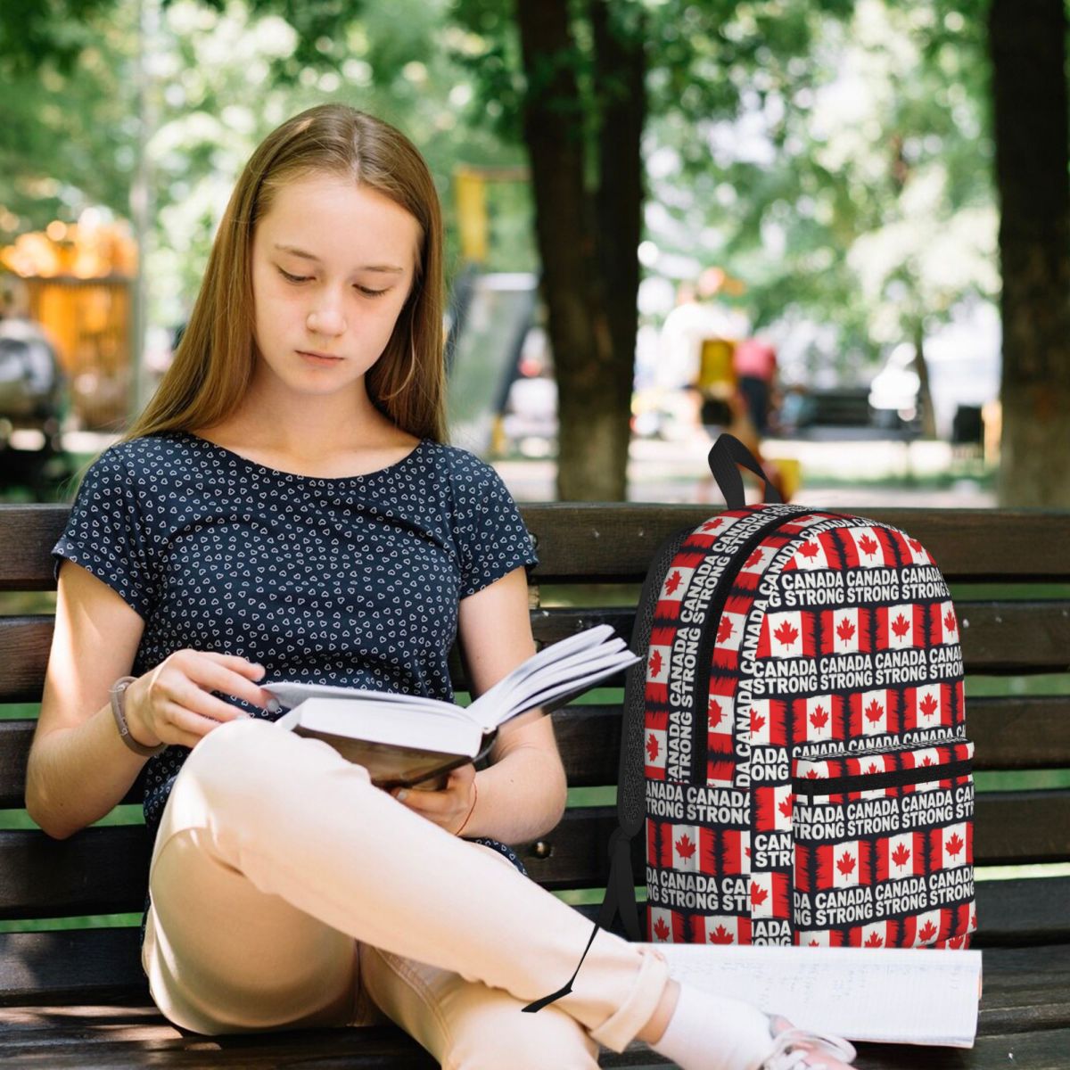 Canada Strong Student Backpack - Women Bags Canada recension och pris