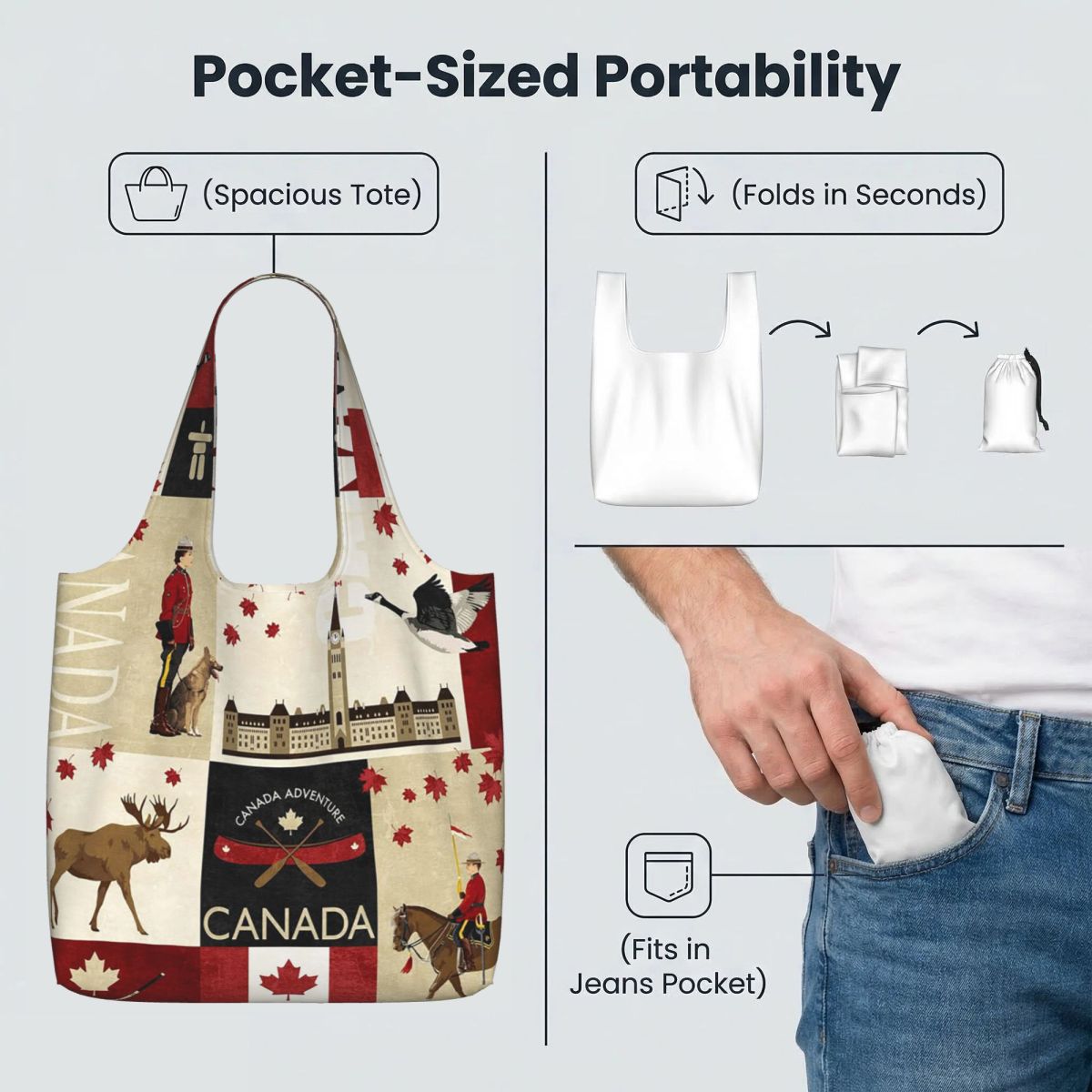 Canada Flag National Culture S - Women Bags Canada recension och pris