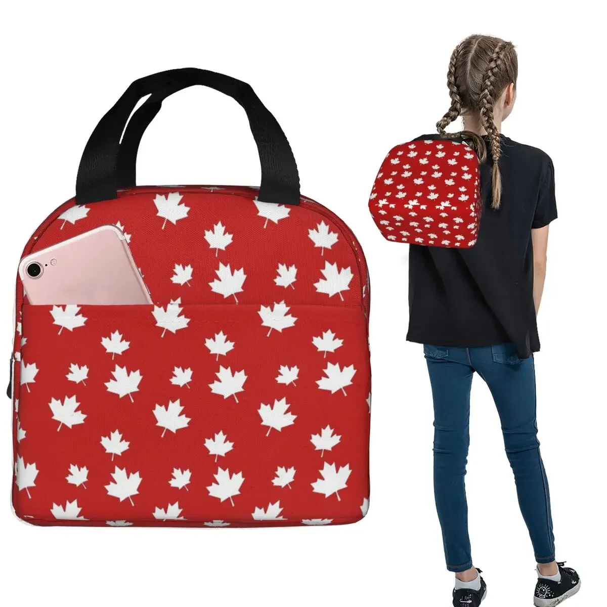 Canada Maple Leaf Flag Pattern - Women Bags Canada recension och pris