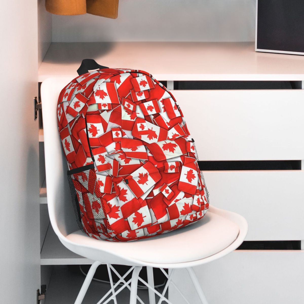 Canada Flag Pattern Backpack H - Women Bags Canada recension och pris