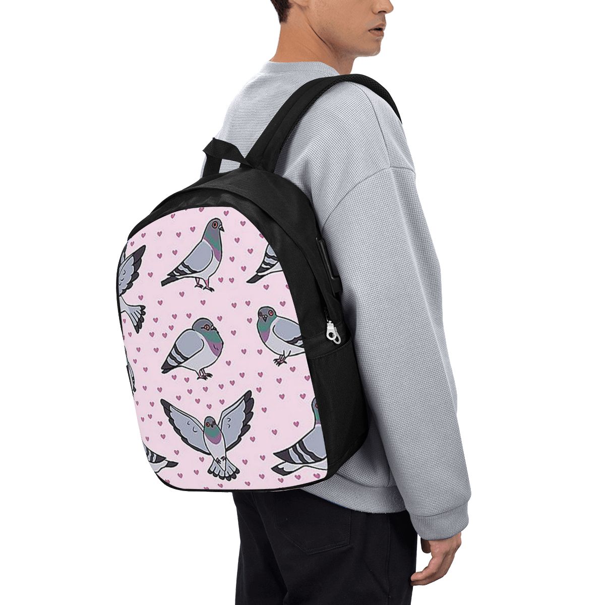 Cute Cartoon Pigeons Pack Back - Women Bags Pack recension och pris