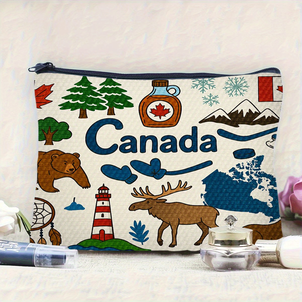 A Canada themed cosmetic bag - - Women Bags Canada recension och pris