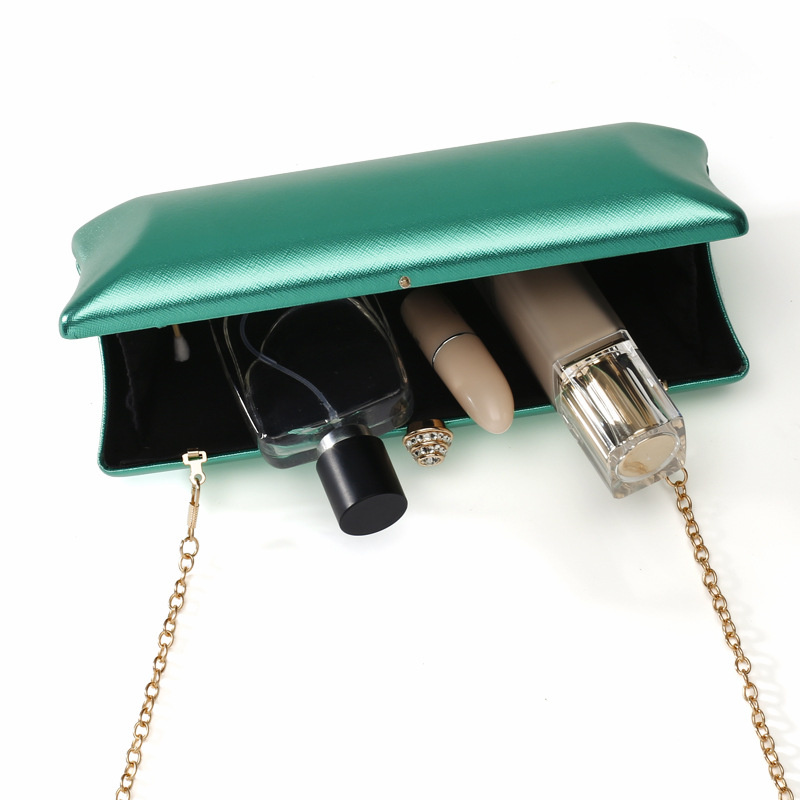 Classical Long Box Evening Bag - Women Bags Green recension och pris