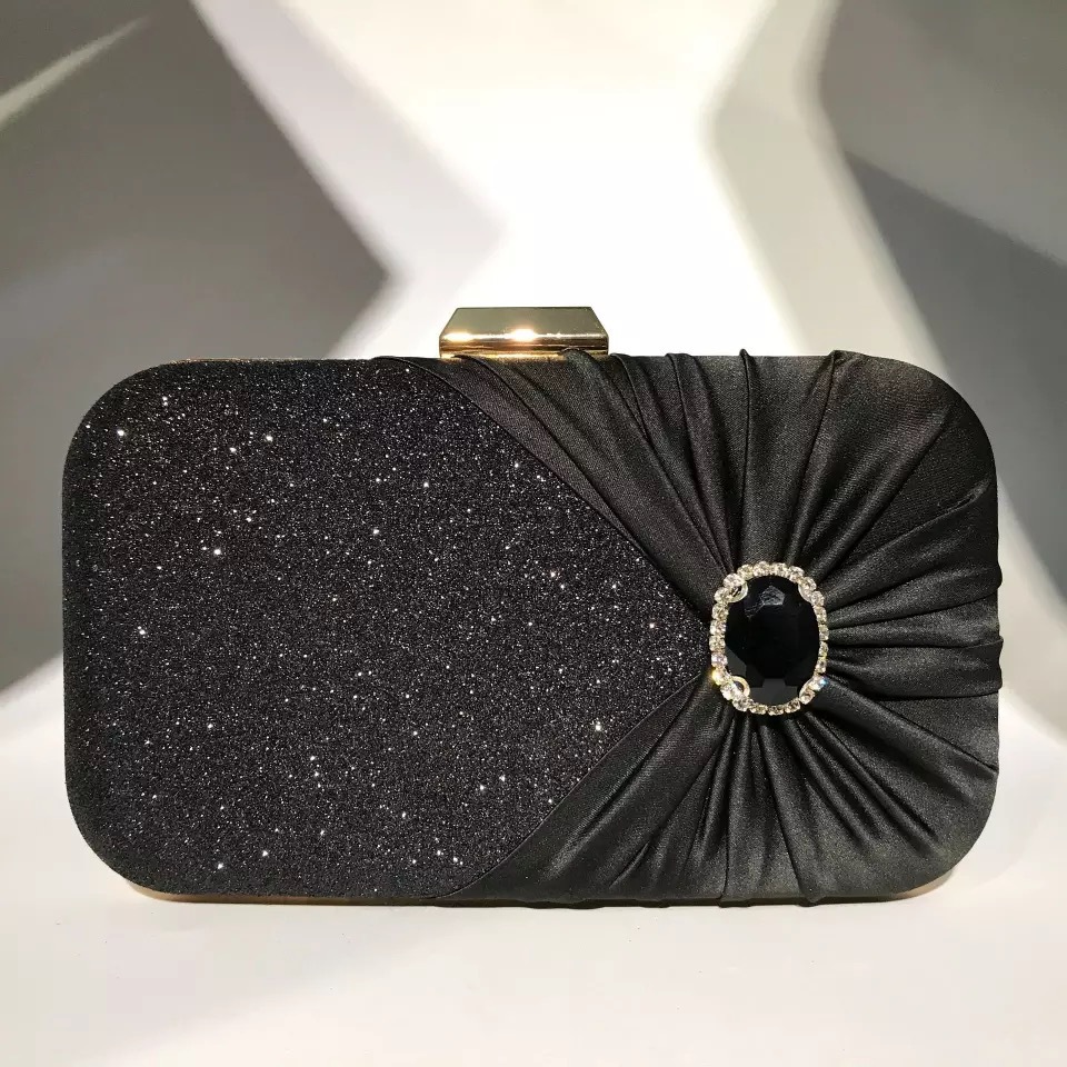 Silver Luxury Crystal Evening  - Women Bags Green recension och pris