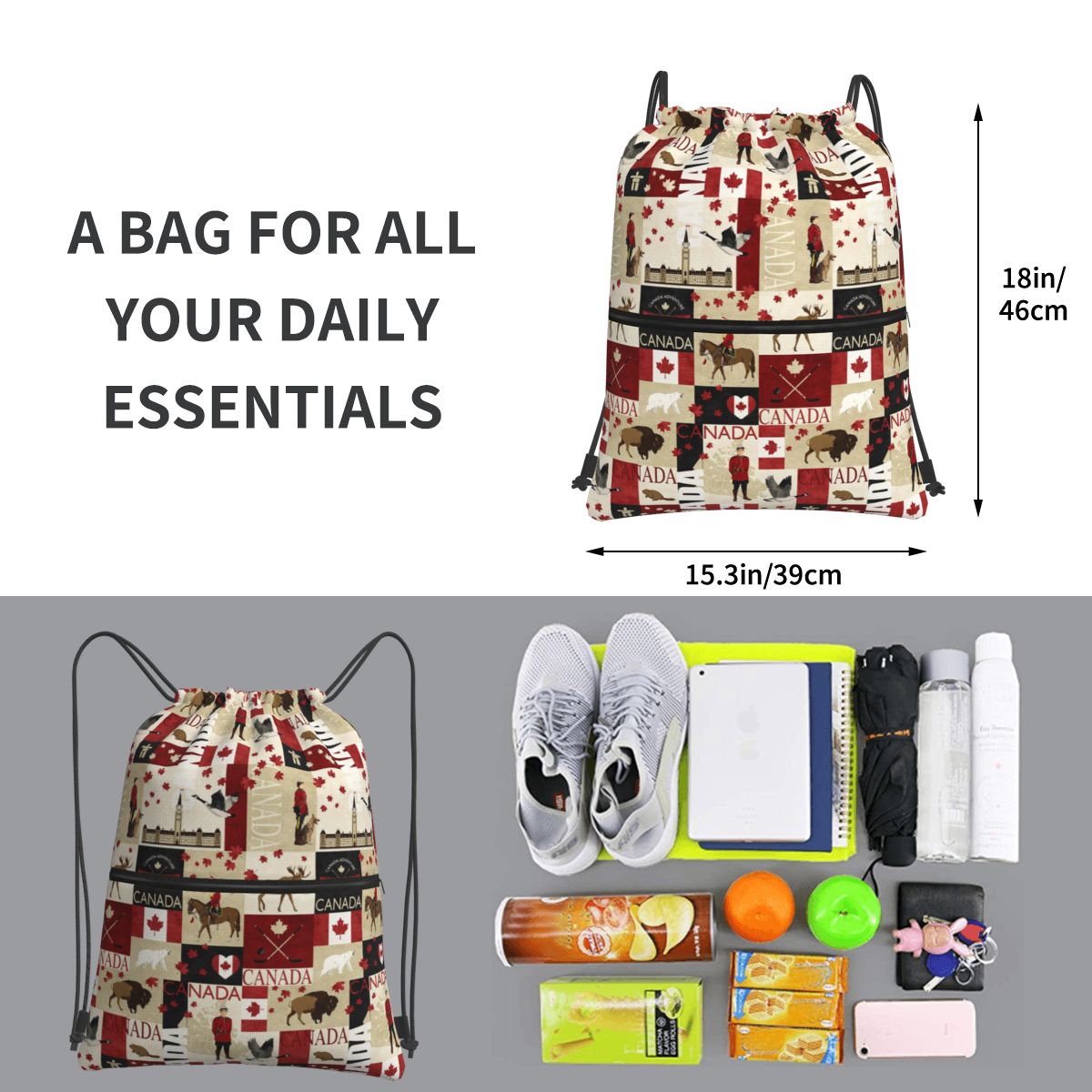 Canada Flag National Culture B - Women Bags Canada recension och pris