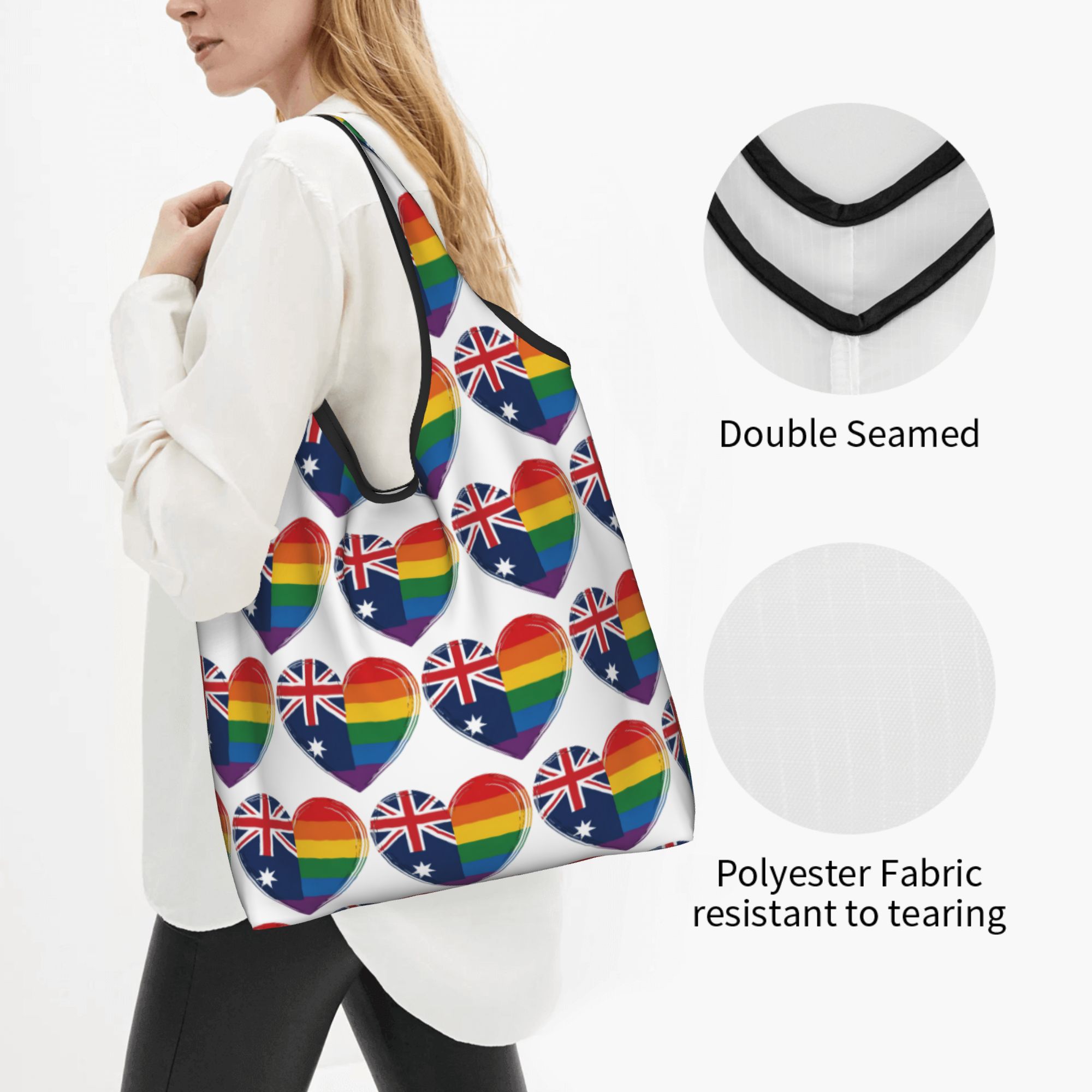 LGBTQ Australia Gay Pride Hear - Women Bags Australia recension och pris