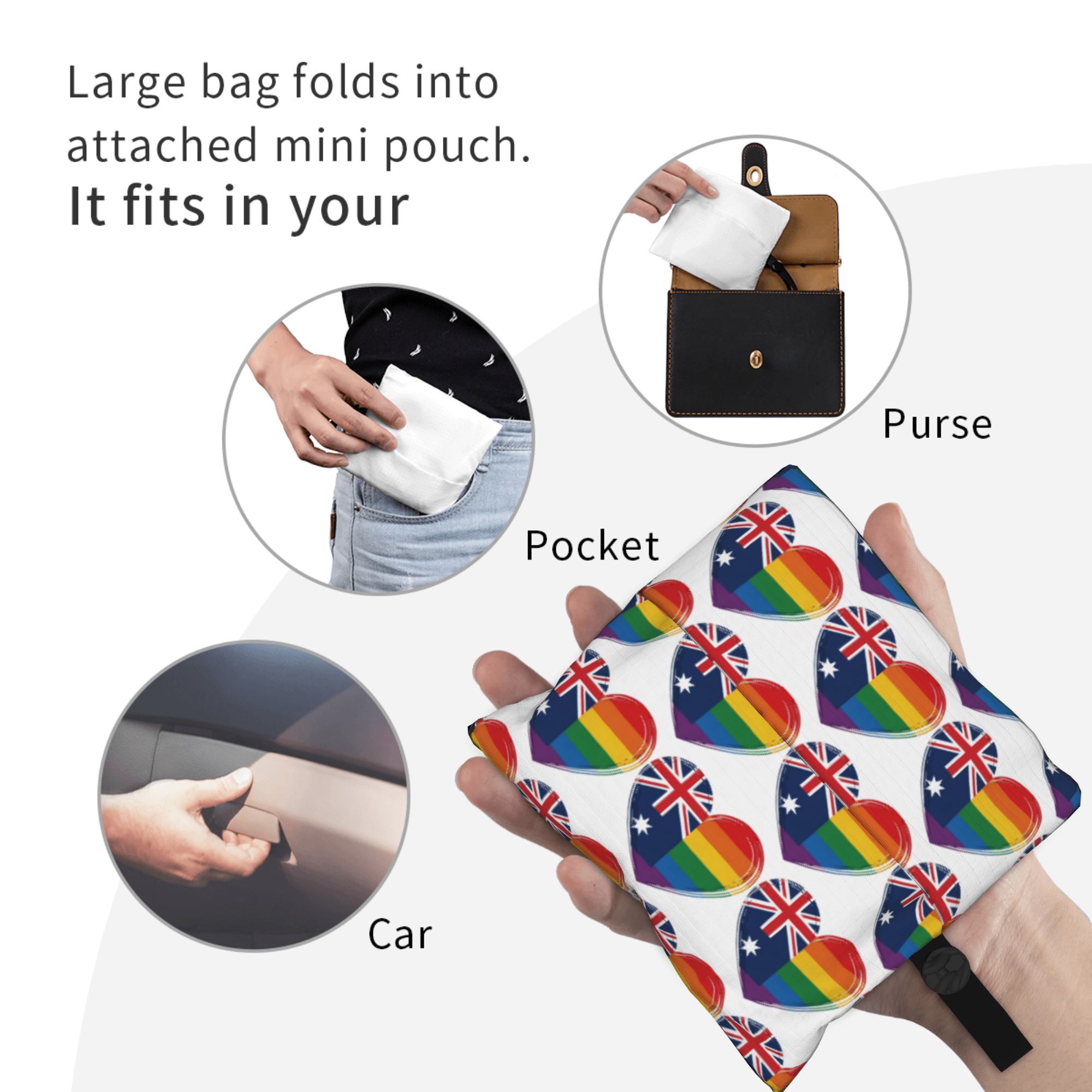 LGBTQ Australia Gay Pride Hear - Women Bags Australia recension och pris