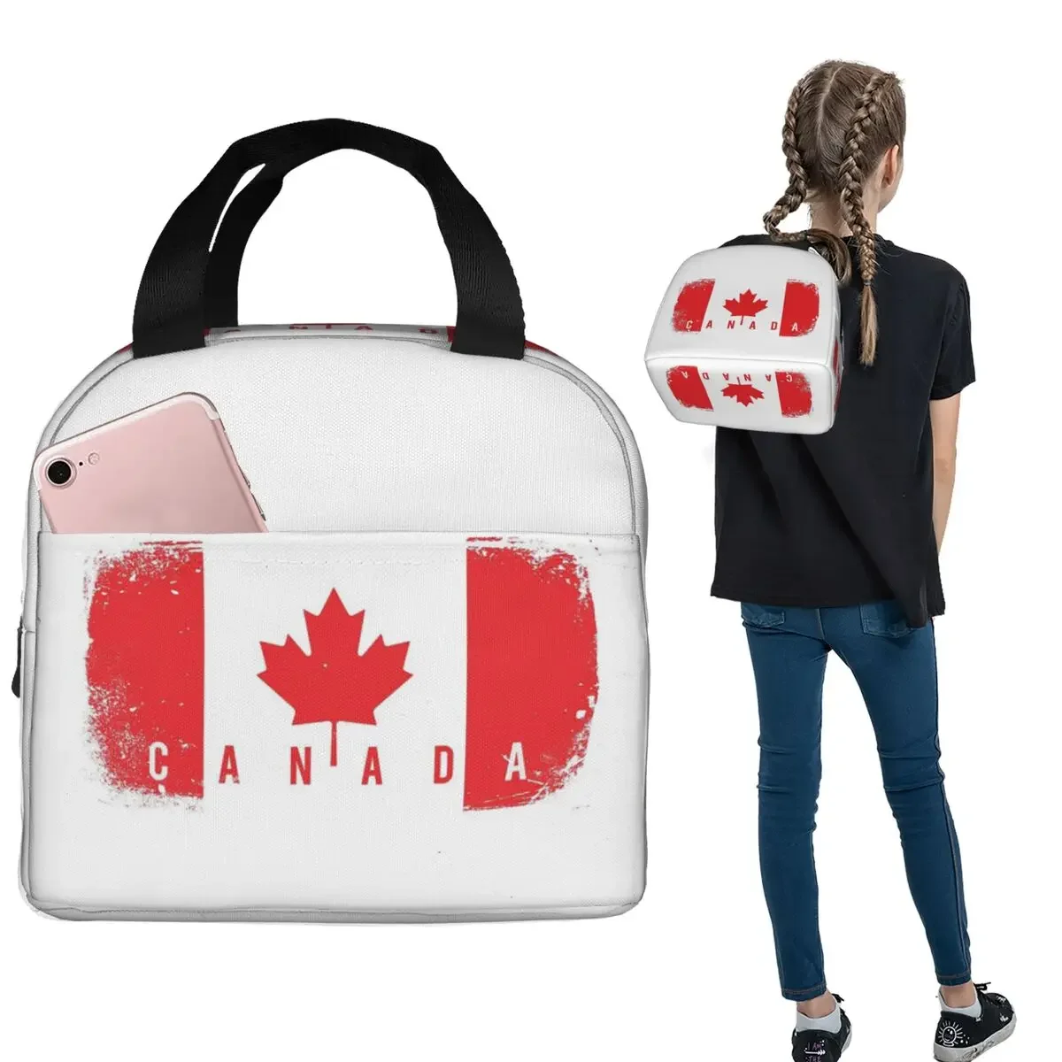 Canada Flag Insulated Lunch Ba - Women Bags Canada recension och pris